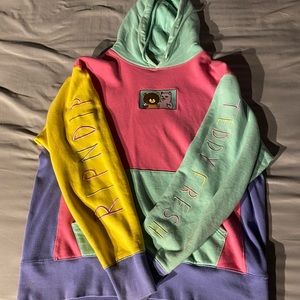 rip n dip x teddy fresh color block hoodie